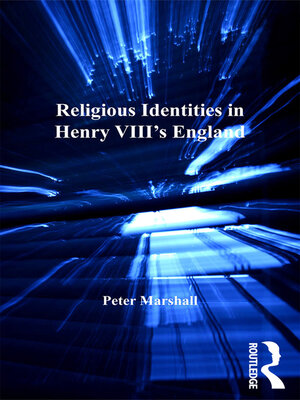 cover image of Religious Identities in Henry VIII's England